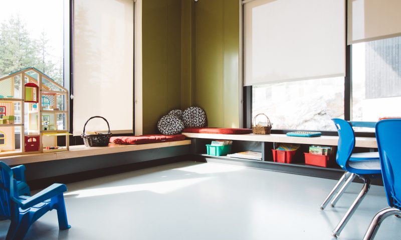 St David school, classroom, Mondo Contract Flooring